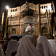 Work begins on the tomb restoration. AP Photo/Ariel Schalit